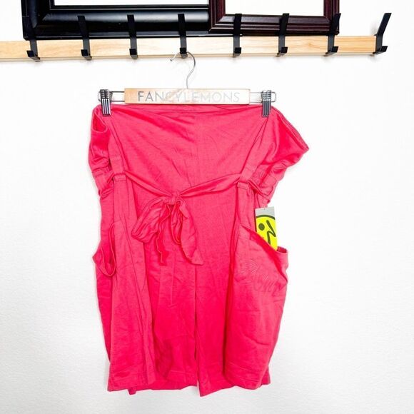 Zumba NWT! Women's Oh, Rion’s Belted Shorts in Cosmo Pink Dance Fitness Size XXL - Picture 2 of 5